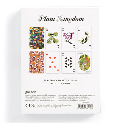Joy Laforme Plant Kingdom Playing Cards | Galison