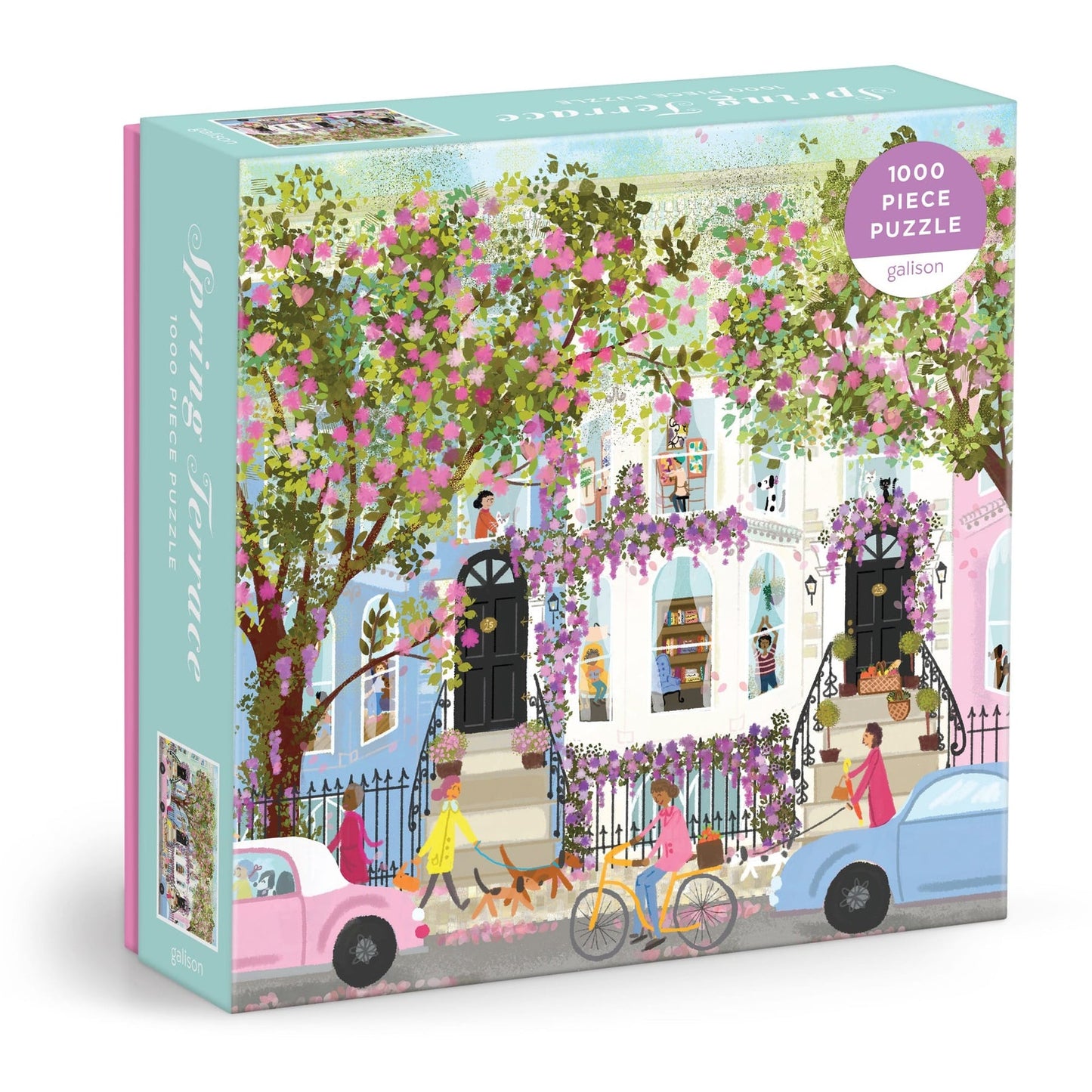 Joy Laforme Spring Terrace 1000 pc Puzzle | Galison