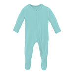 Zippered Footie (Various Colors & Sizes) | Kickee Pants