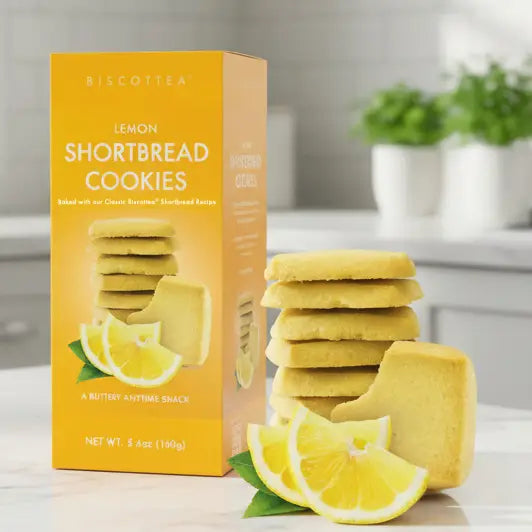 Lemon Shortbread | Biscottea Baking Co.