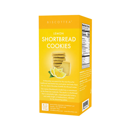 Lemon Shortbread | Biscottea Baking Co.