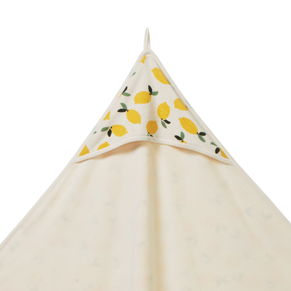 Lemon Hooded Towel | Nature Baby