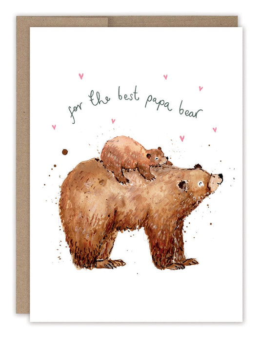 Papa Bear Father's Day Card | Biely & Shoaf