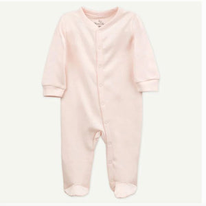 Organic Cotton Sleep and Play Footie (Various Colors) | Oliver & Rain
