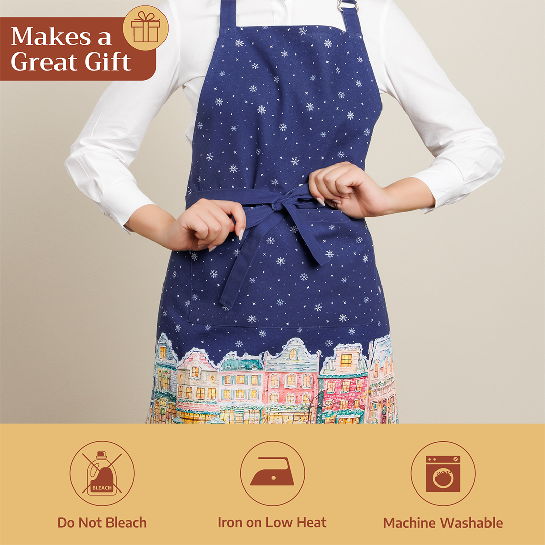 Christmas Market Apron | Maison d'Hermine