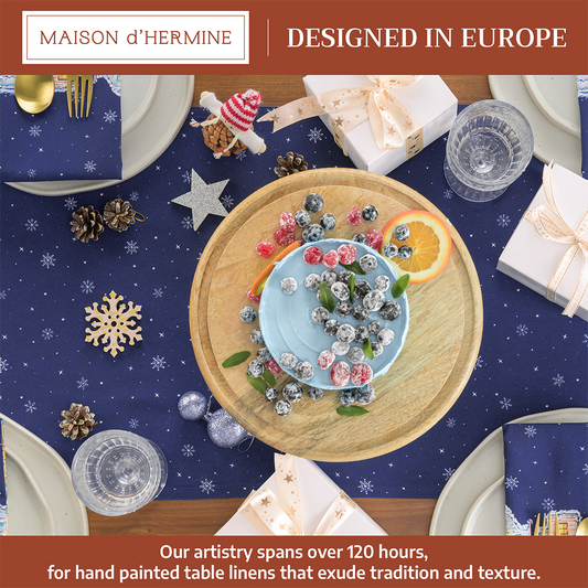 Christmas Market Table Runner | Maison d'Hermine