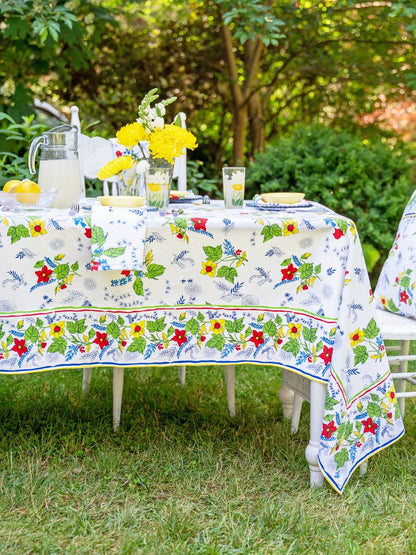 Meg White Tablecloth | April Cornell