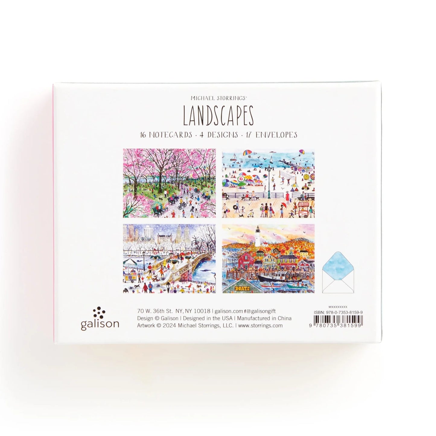 Michael Storrings Landscapes Card Assortment | Galison