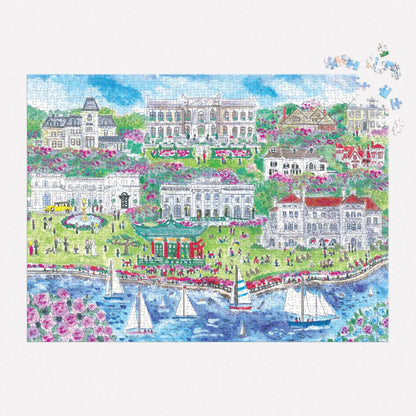Michael Storrings Newport Mansions Puzzle (1000 Piece) | Galison