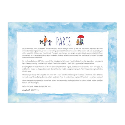 Michael Storrings Paris 1000 Piece Puzzle | Galison
