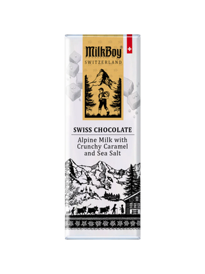 1.4 oz Snack Size Chocolate Bars (Various Flavors) | MilkBoy Swiss Chocolate