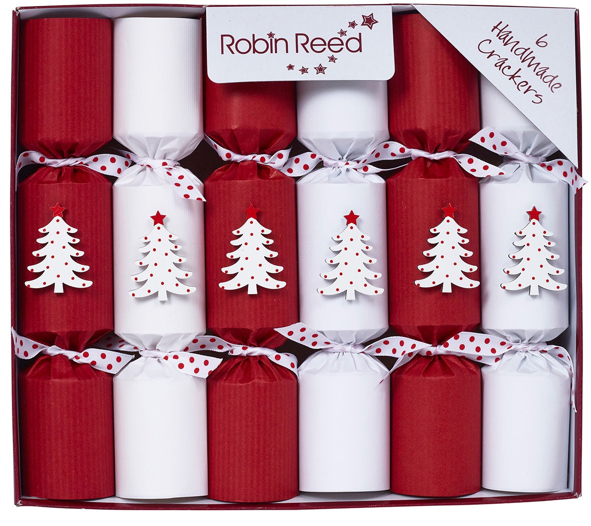 Ribbons & Pine Mini Party Crackers  | Robin Reed