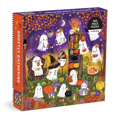 Ghostly Gathering Family Puzzle (500 Piece) | Mudpuppy