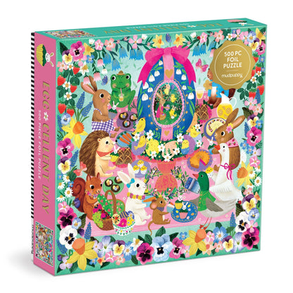 Egg-cellent Day 500 pc Family Puzzle | Mudpuppy