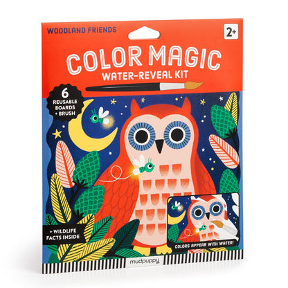 Woodland Friends Color Magic Water-Reveal Kit | Mudpuppy