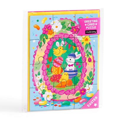 Egg-cellent Easter Puzzle Card | Mudpuppy