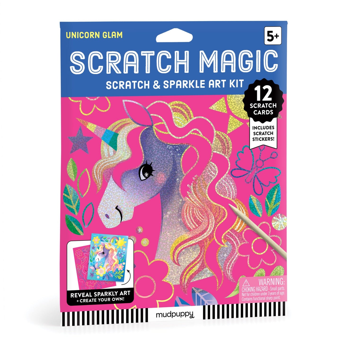 Unicorn Glam Scratch Magic | Mudpuppy