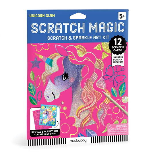 Unicorn Glam Scratch Magic | Mudpuppy