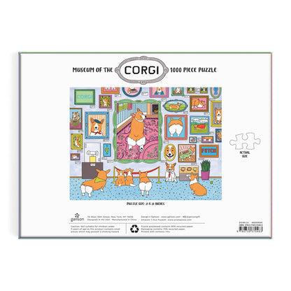 Museum of Corgi Puzzle (1000 pc) | Galison