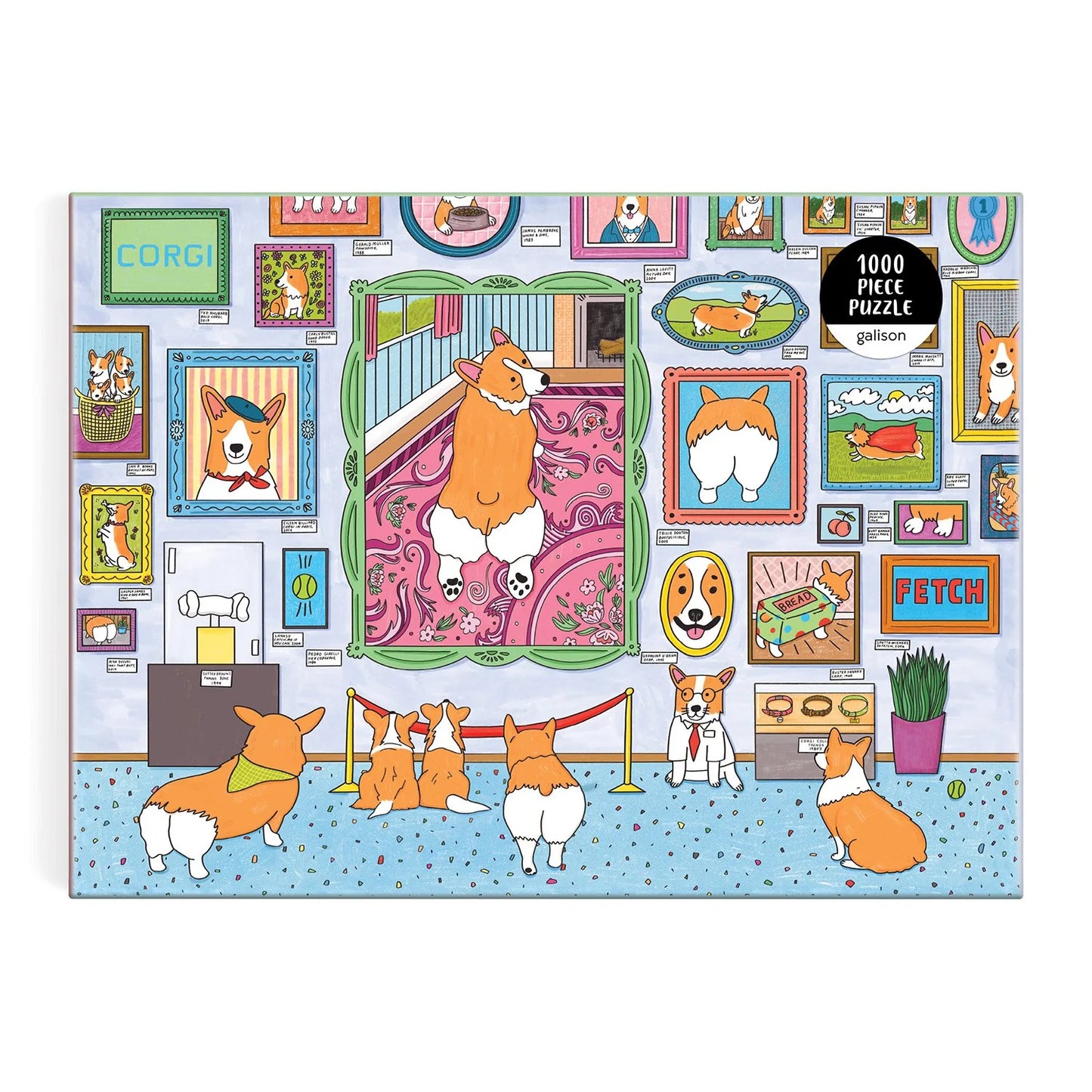 Museum of Corgi Puzzle (1000 pc) | Galison