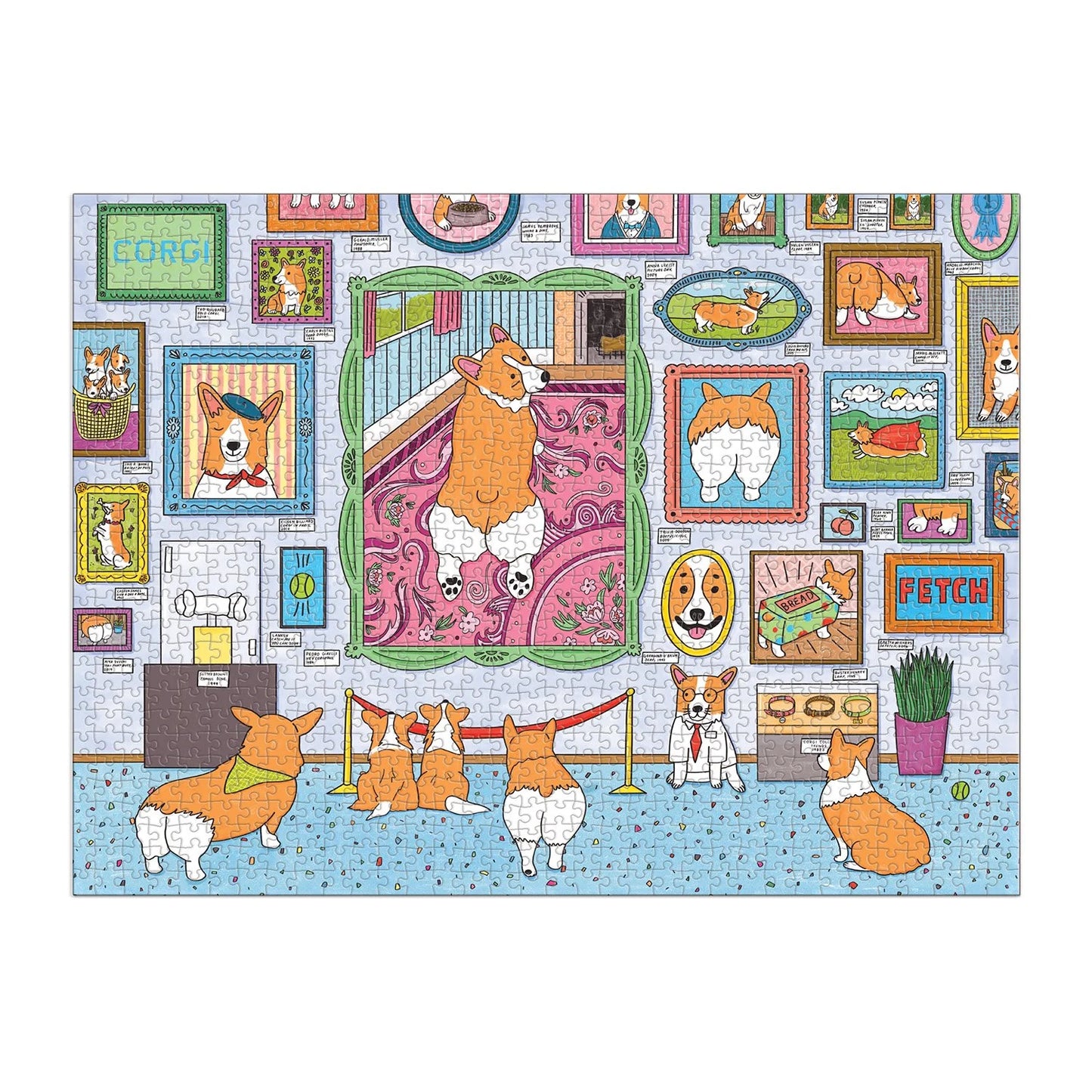 Museum of Corgi Puzzle (1000 pc) | Galison