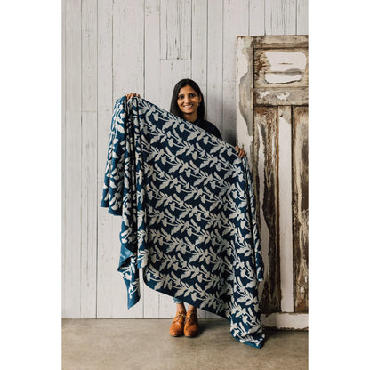 Block Print Flourish Tablecloth | Danica