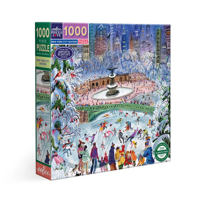 New York City Skaters Puzzle (1000 Piece) | Eeboo