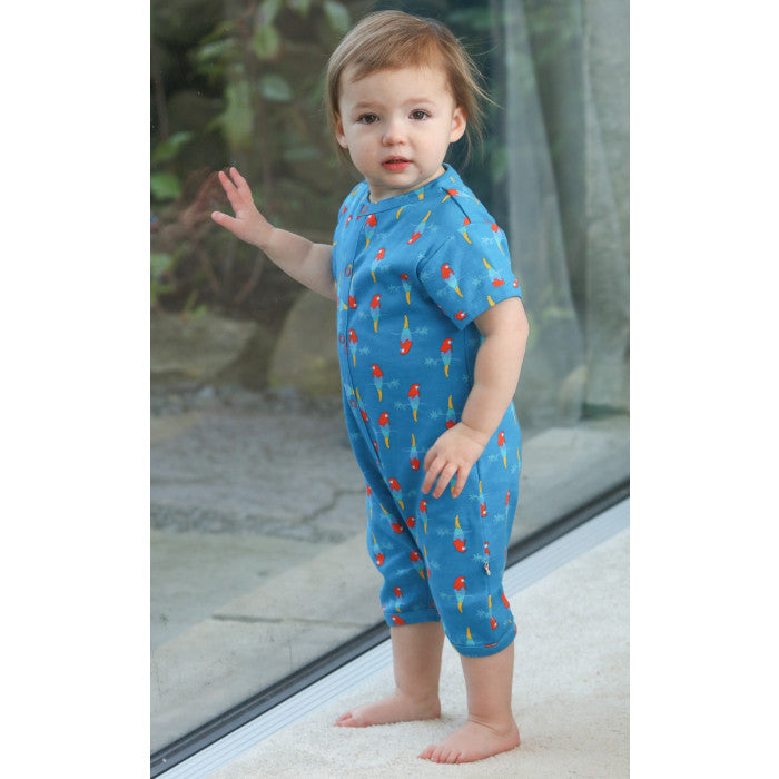 Shortie Romper - Parrot | Piccalilly