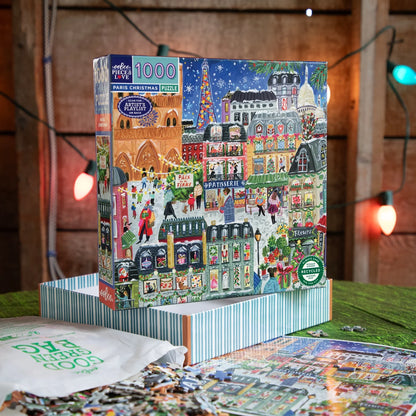 Paris Christmas Puzzle (1000 Piece) | Eeboo