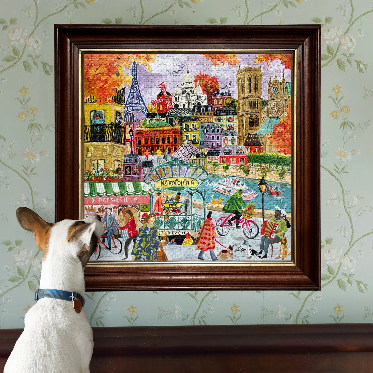 Paris in Autumn Puzzle (1000pc) | Eeboo