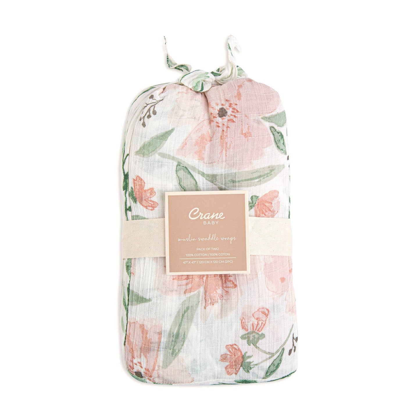 Parker 2-Pc. Swaddle Wraps | Crane Baby