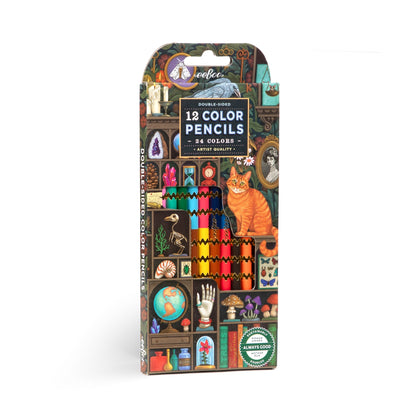 Alchemist's Cabinet Double Sided Pencils | Eeboo