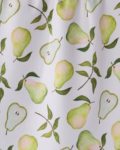 Pearwood Tea Towel | Geometry