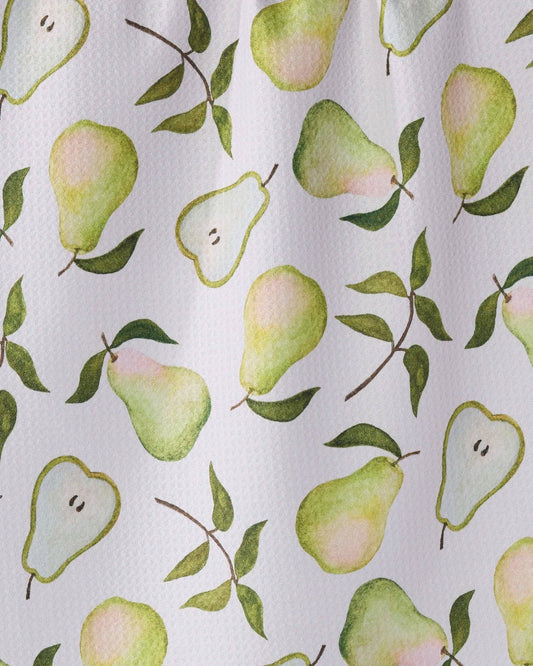 Pearwood Tea Towel | Geometry