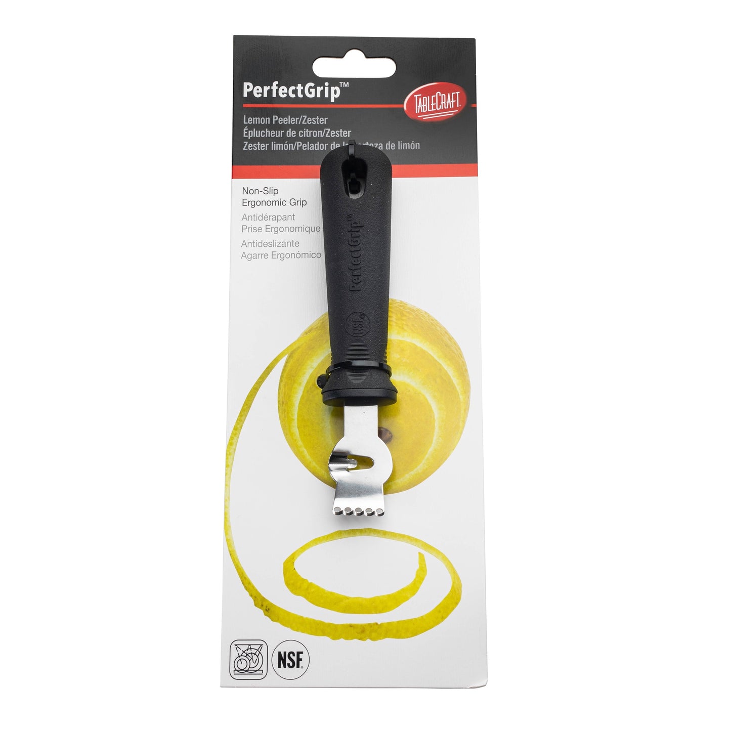 PerfectGrip Lemon Zester & Peeler | TableCraft