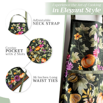 Pumpkin Garden Apron | Maison d'Hermine