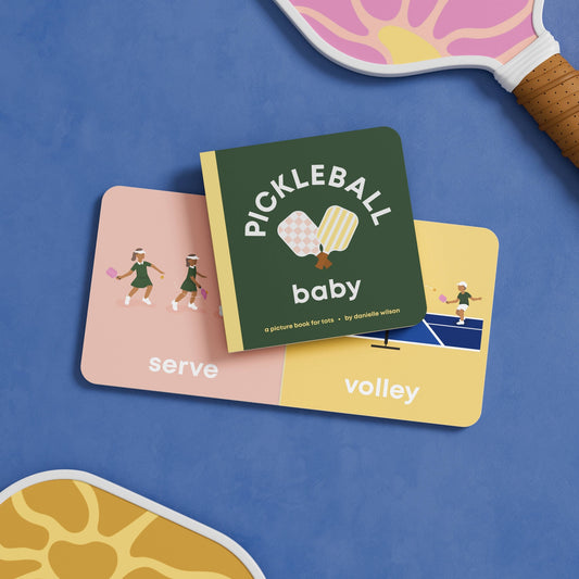 Pickleball Baby Board Book | Left Hand Books