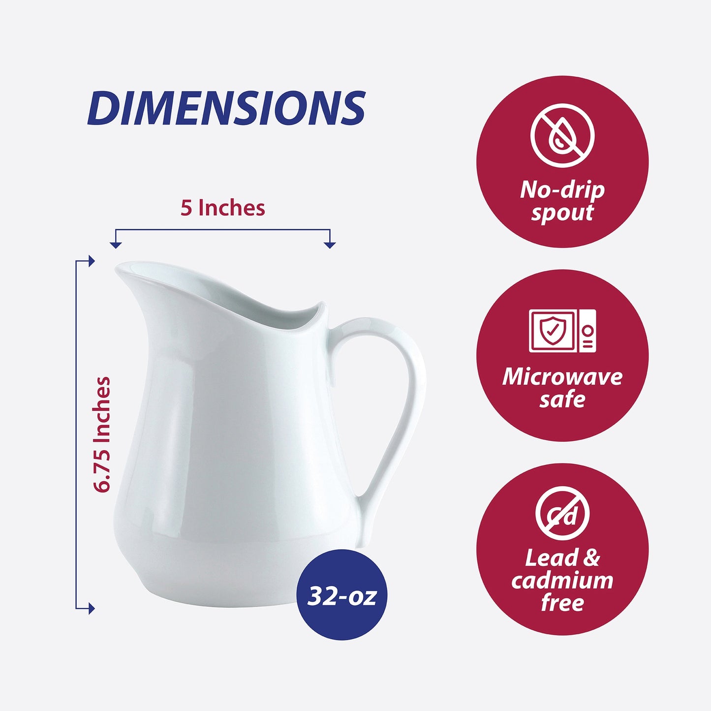 Pitchers with Handle | HIC Kitchen