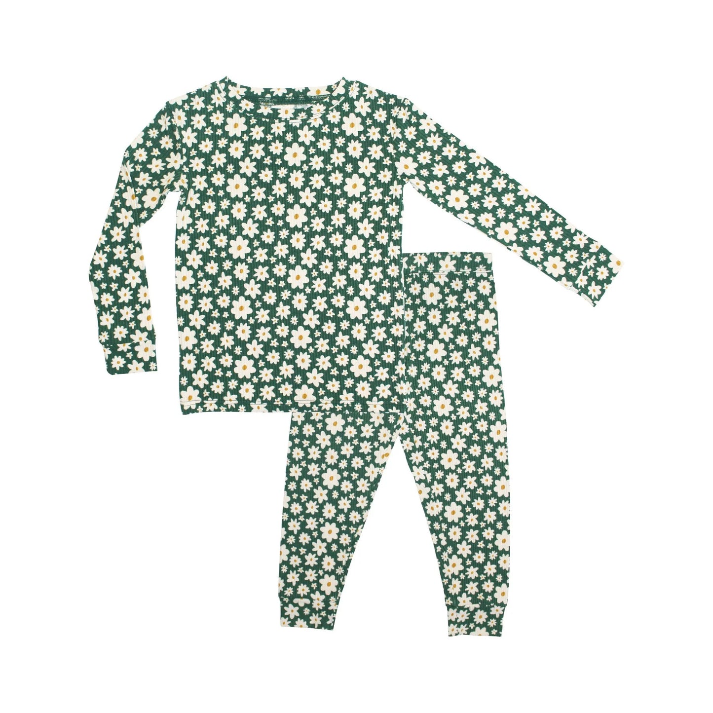 Two-Piece Ribbed Bamboo Set (Various Prints) | Brave Little Ones