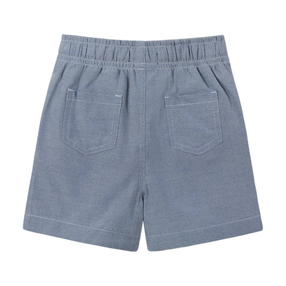 Blue Stripe Pique Polo Set | Andy & Evan