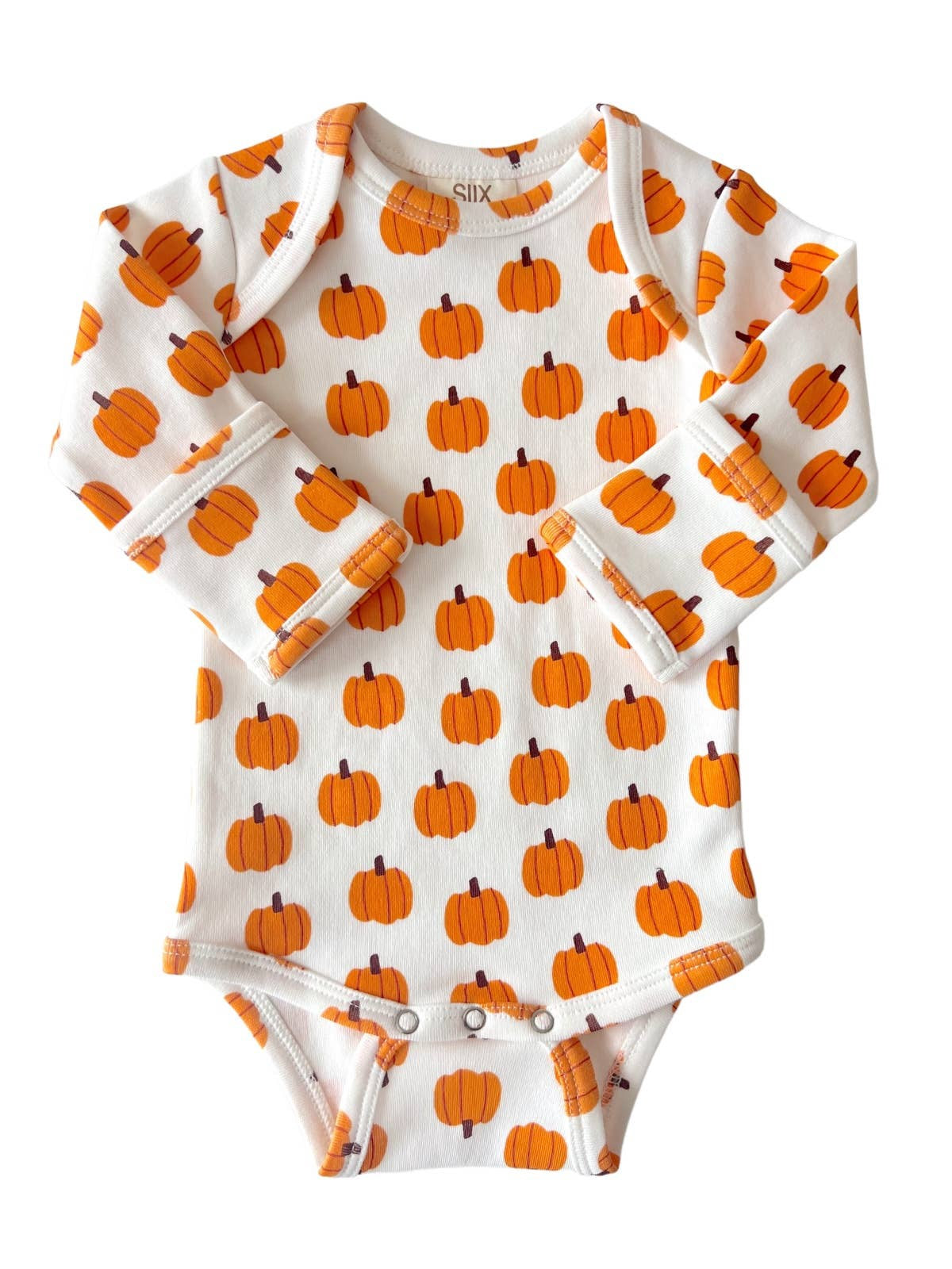 Pumpkin Organic Bodysuit | Siix Collection