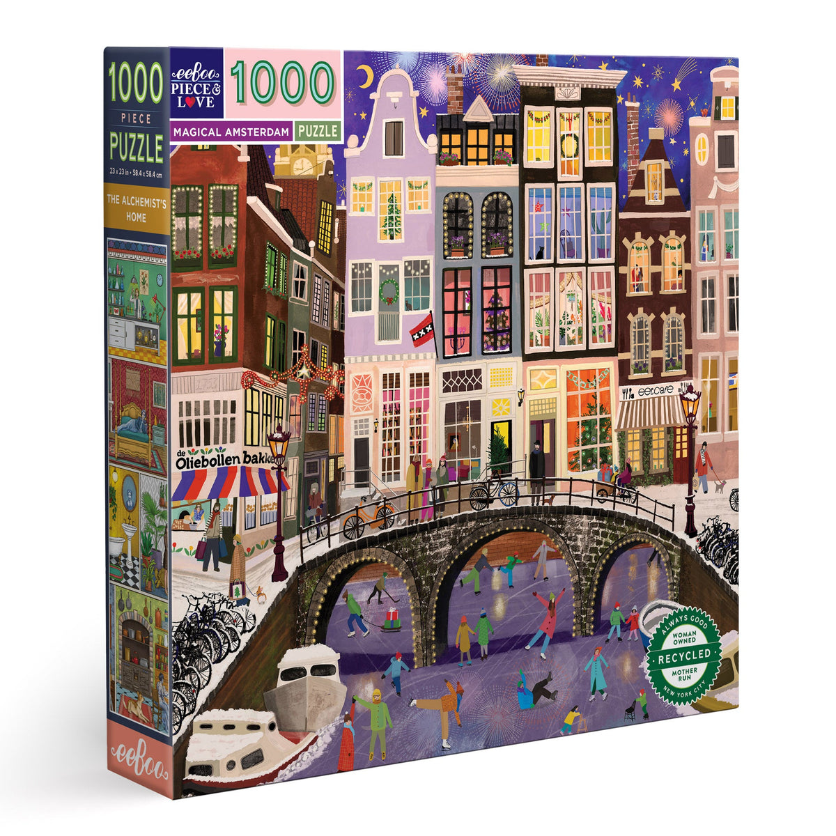 Magical Amsterdam Puzzle (1000pc) | Eeboo