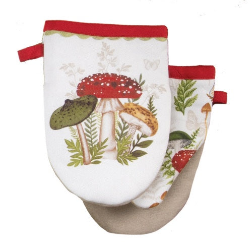 Botanical Mushroom Grabber Mitt | Kay Dee Designs