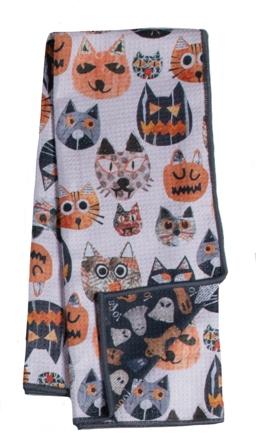 Scaredy Cat Eco Towel | Kay Dee Designs