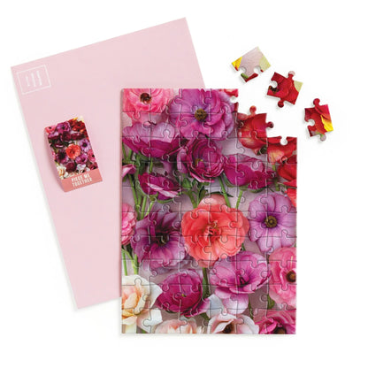 Ranunculus Puzzle Greeting Card | Galison