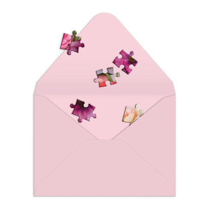 Ranunculus Puzzle Greeting Card | Galison