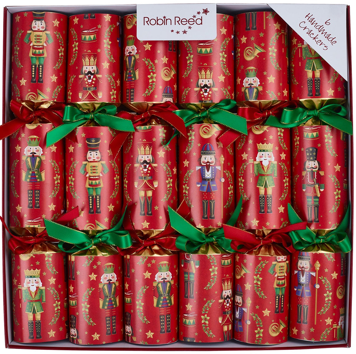 Red Royale Nutcracker Christmas Cracker (Nutcracker Ornament) | Robin Reed