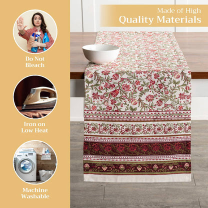 Reveillon Au Jardin Table Runner | Maison d'Hermine