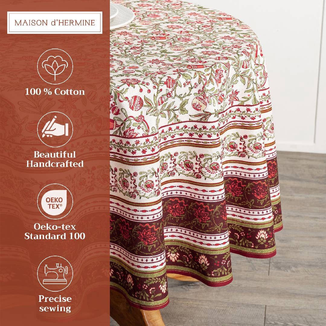Reveillon Au Jardin Tablecloth | Maison d'Hermine