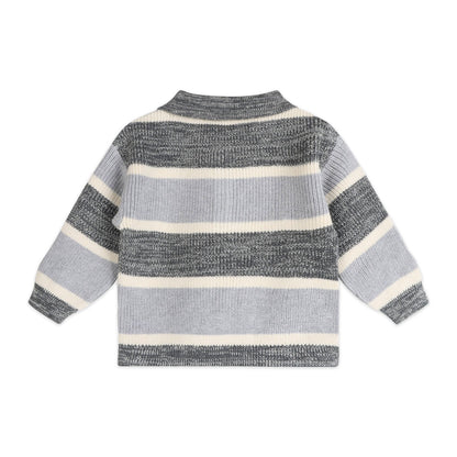 Rugby Stripe Polo Pullover & Pants Set | Viverano Organics